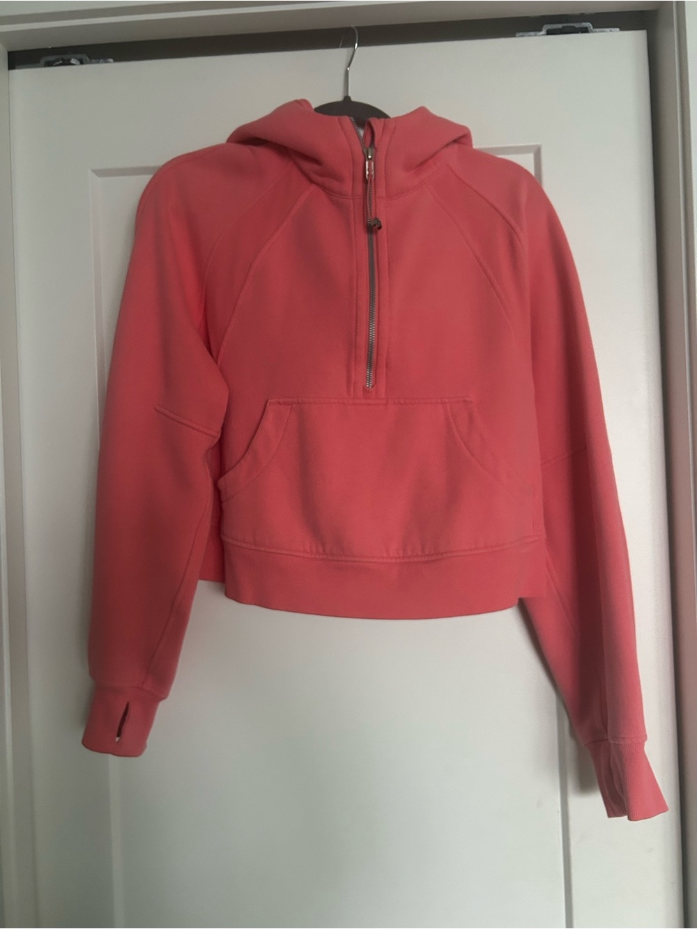 Lululemon pink Scuba Half Zip